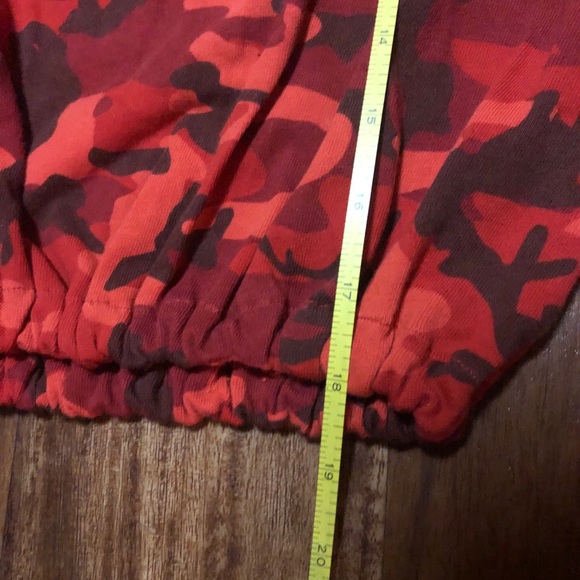 Nike Camo Crop Top Sweatshirt - Picture 5 of 5